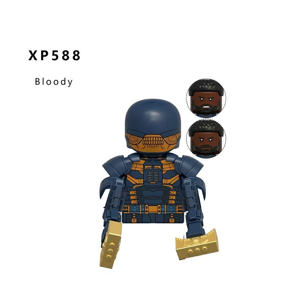 SuicideSquad Peacemaker Blue D - Lego Minifigure Holder review and price
