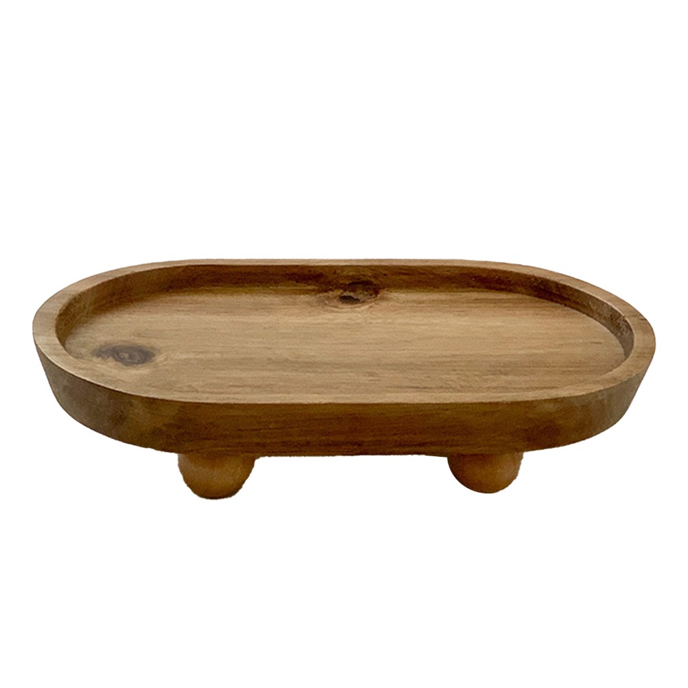 Wooden Oval Elevated Display T - Display Risers Set review and price