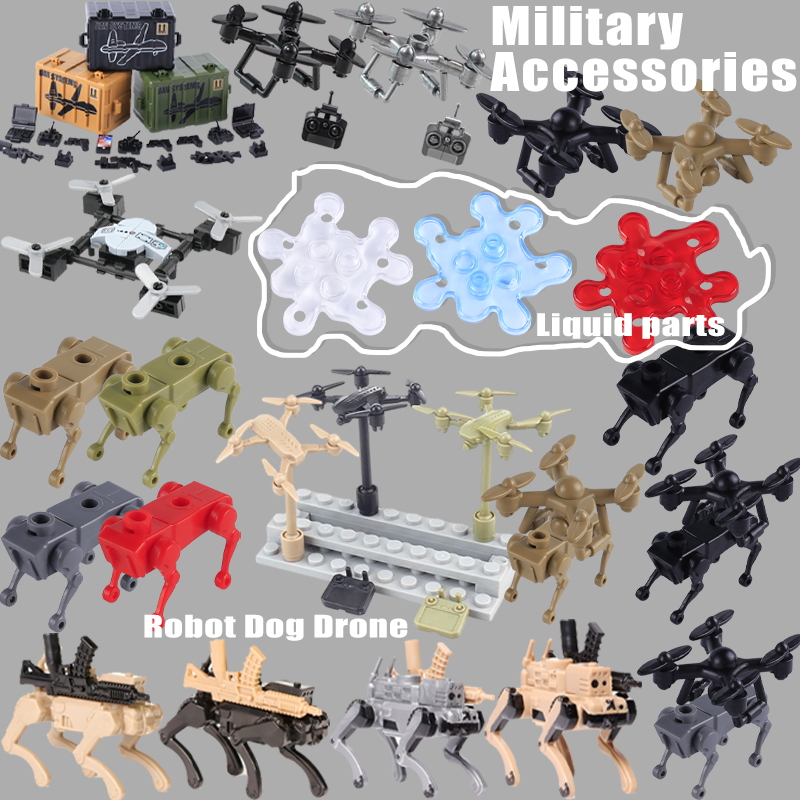 WW2 Military Accessories UAV R - Lego Minifigure Holder review and price