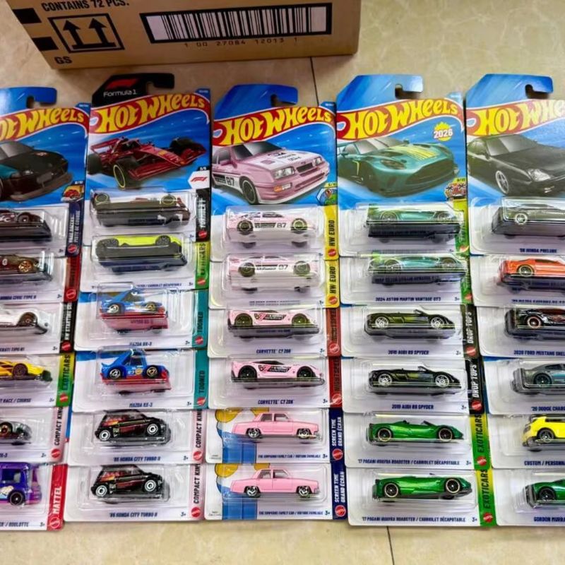 New Hot Wheels 2026 F Case 1/6 - Hot Wheels Car Mainline review and price