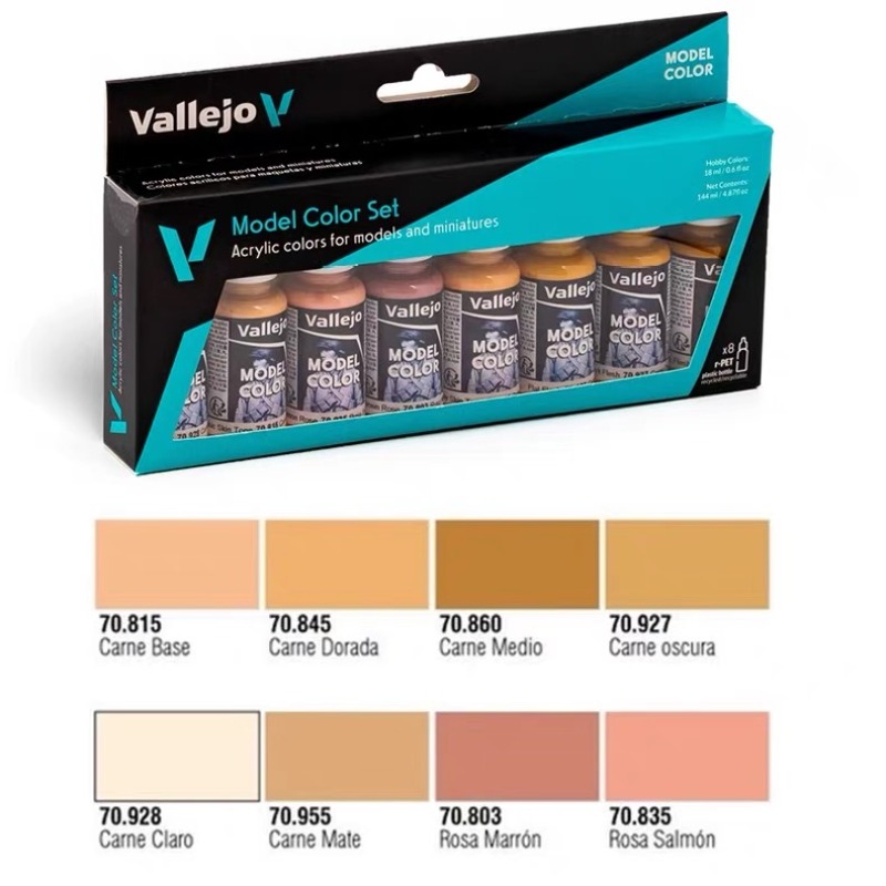 Vallejo 70124 Acrylic Paint Se - Tamiya Model Paint Set review and price