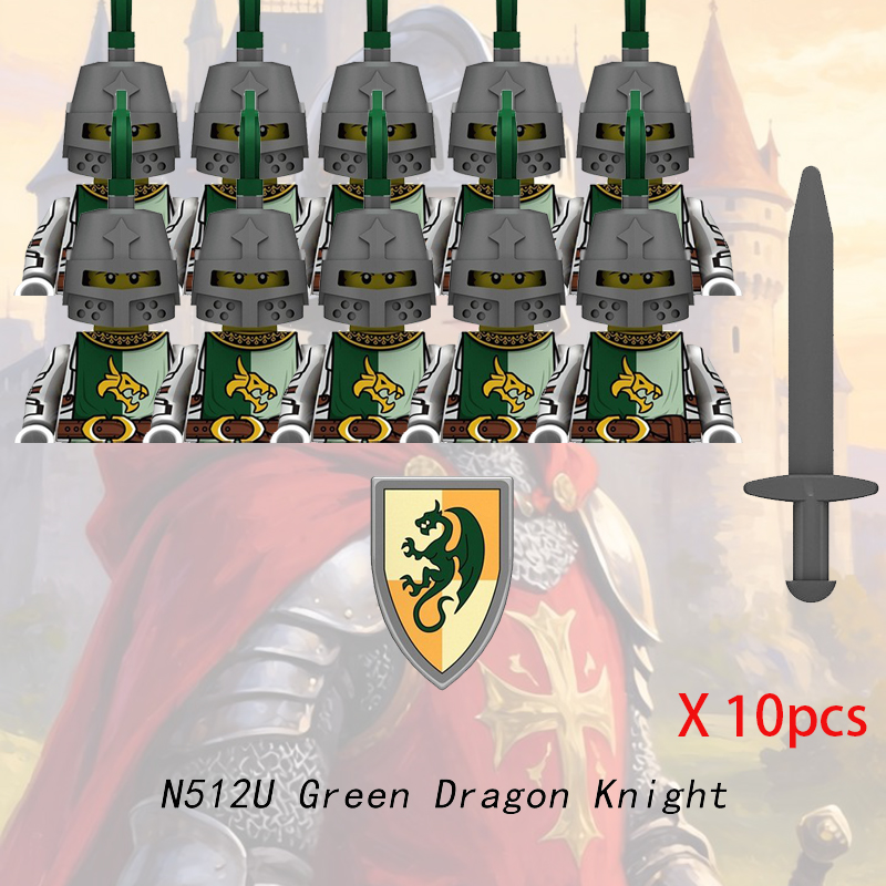 Medieval Castle Knight Minifig - Lego Minifigure Holder review and price