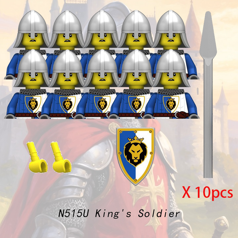 Medieval Castle Knight Minifig - Lego Minifigure Holder review and price